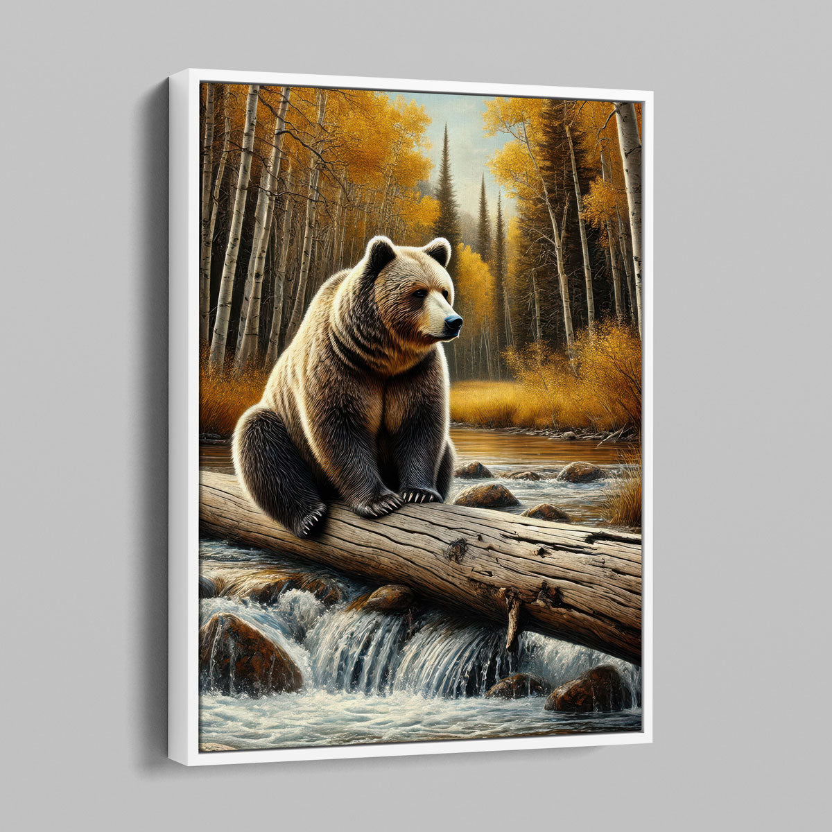 Brown Bear Painting
