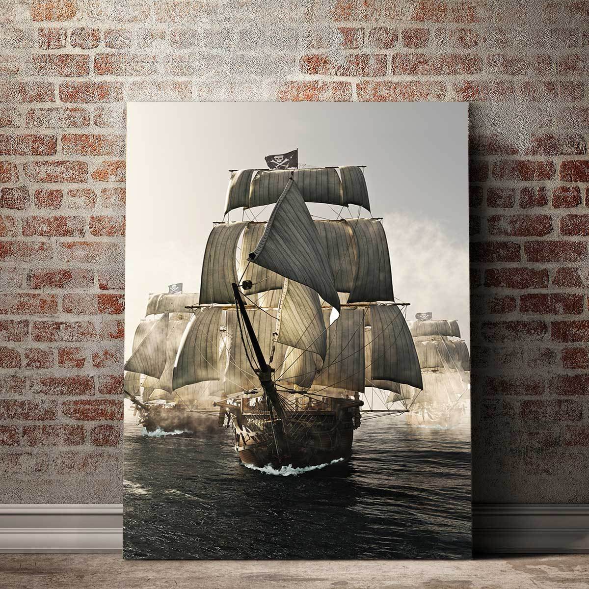 Three Ships - Amazing Canvas Prints