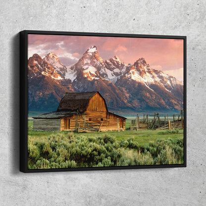 Barn In Grand Teton National Park