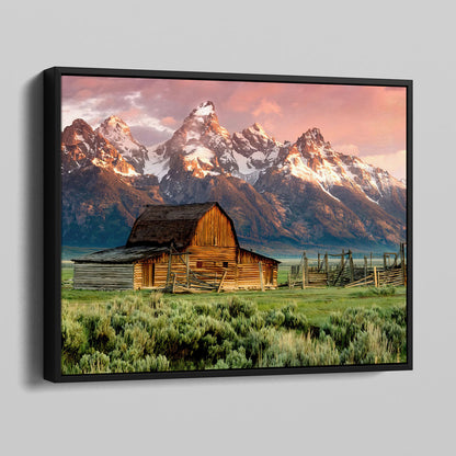 Barn In Grand Teton National Park
