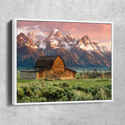 Barn In Grand Teton National Park