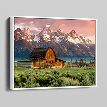 Barn In Grand Teton National Park