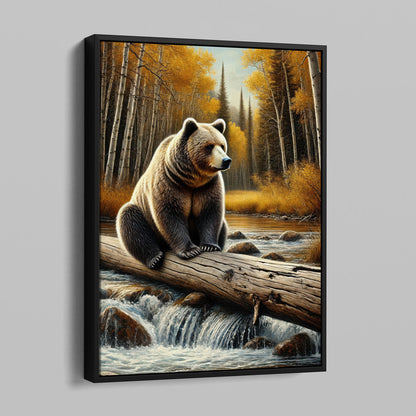 Brown Bear Painting