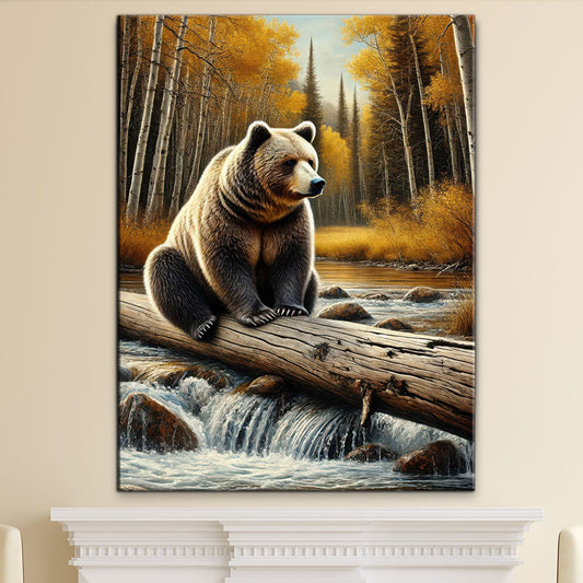 Brown Bear Painting