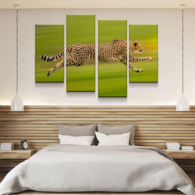 Cheetah On The Run - Amazing Canvas Prints