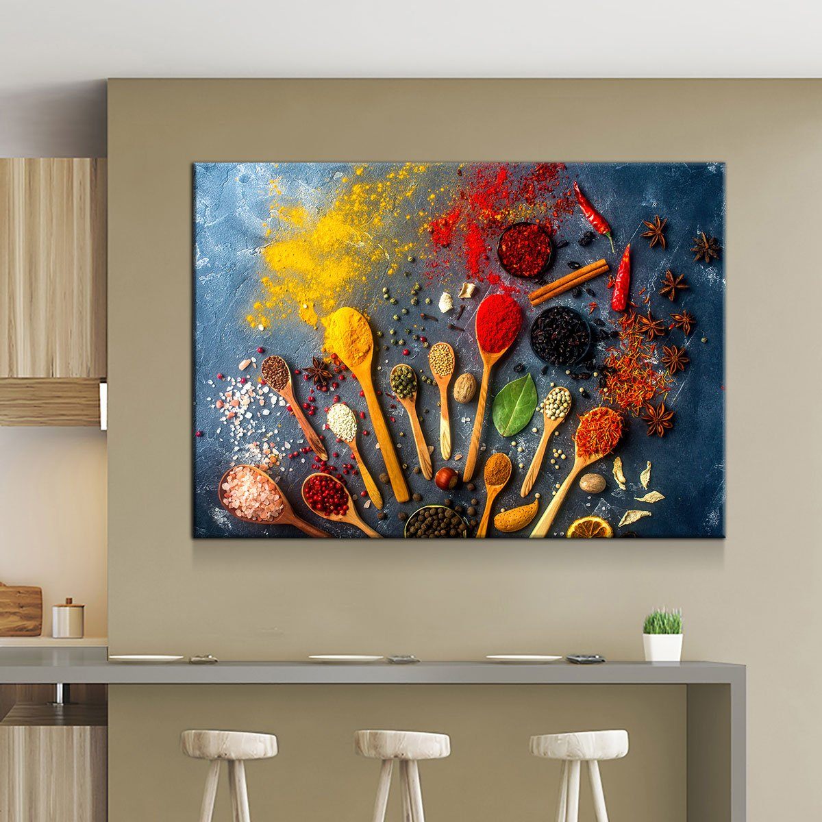 Colorful Spices - Amazing Canvas Prints