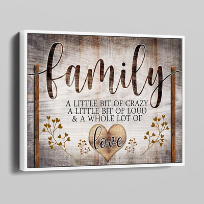 Family Love Premium Wall Art