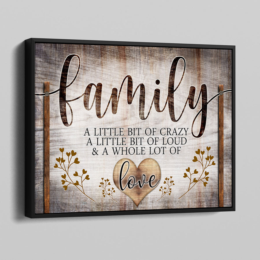 Family Love Premium Wall Art