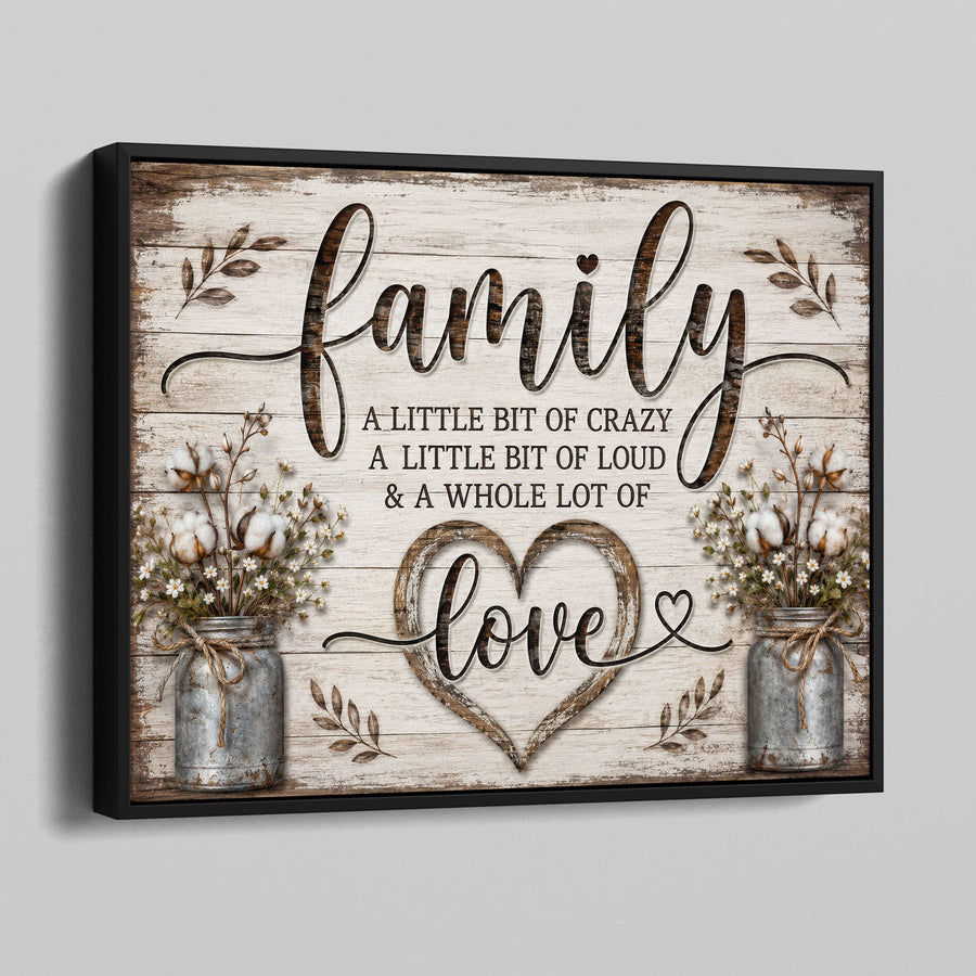 Family Love Premium Wall Art V2