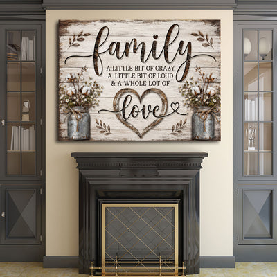 Family Love Premium Wall Art V2