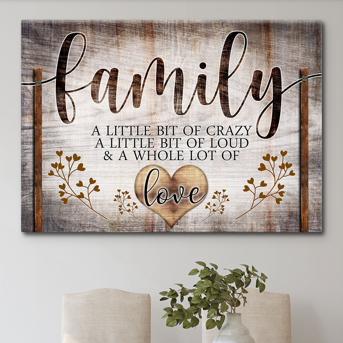 Family Love Premium Wall Art