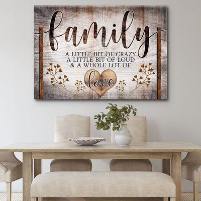 Family Love Premium Wall Art