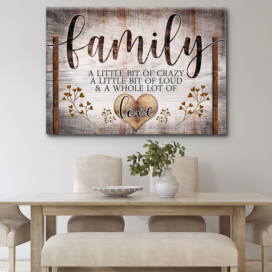 Family Love Premium Wall Art