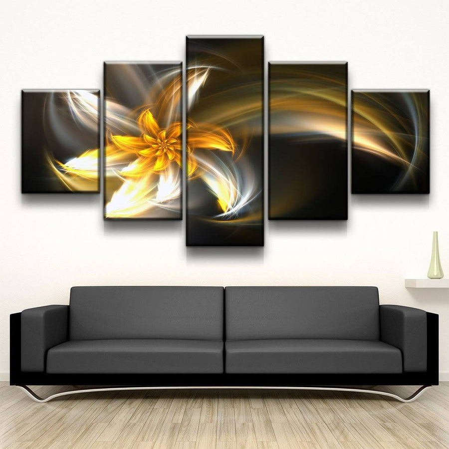 Golden Flower - Amazing Canvas Prints