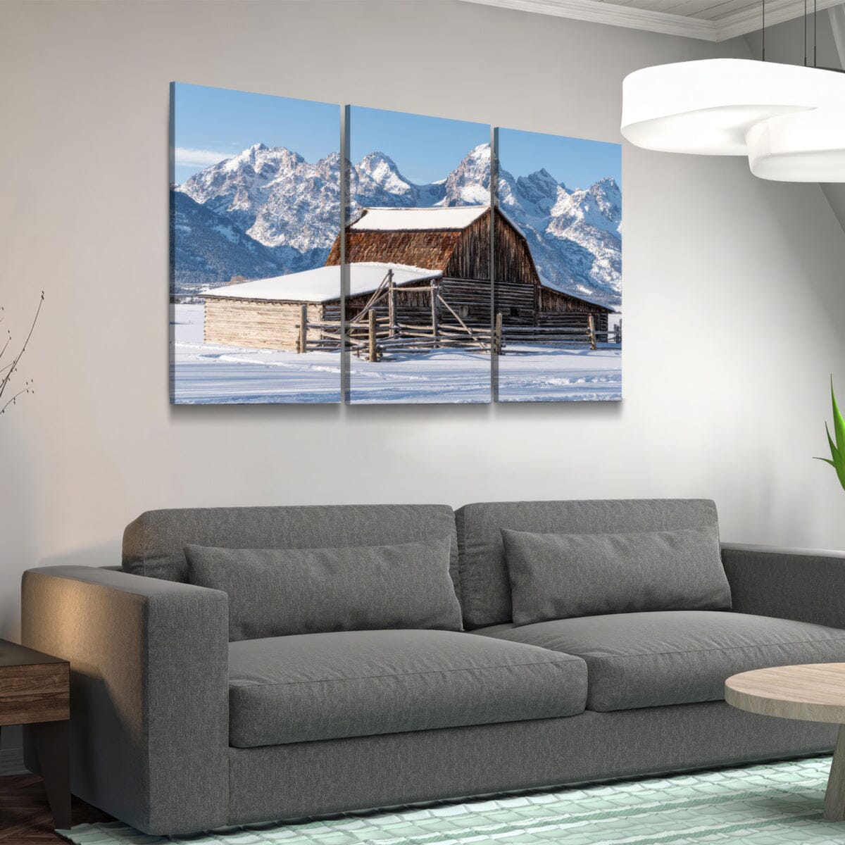 Grand Teton In The Winter