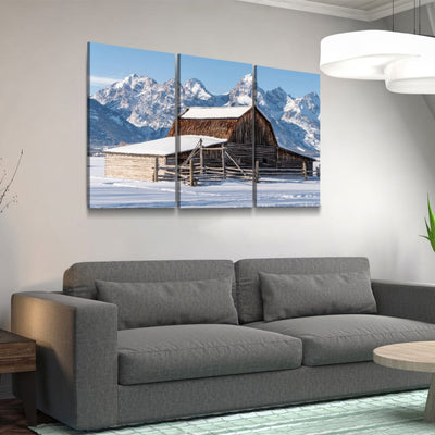 Grand Teton In The Winter