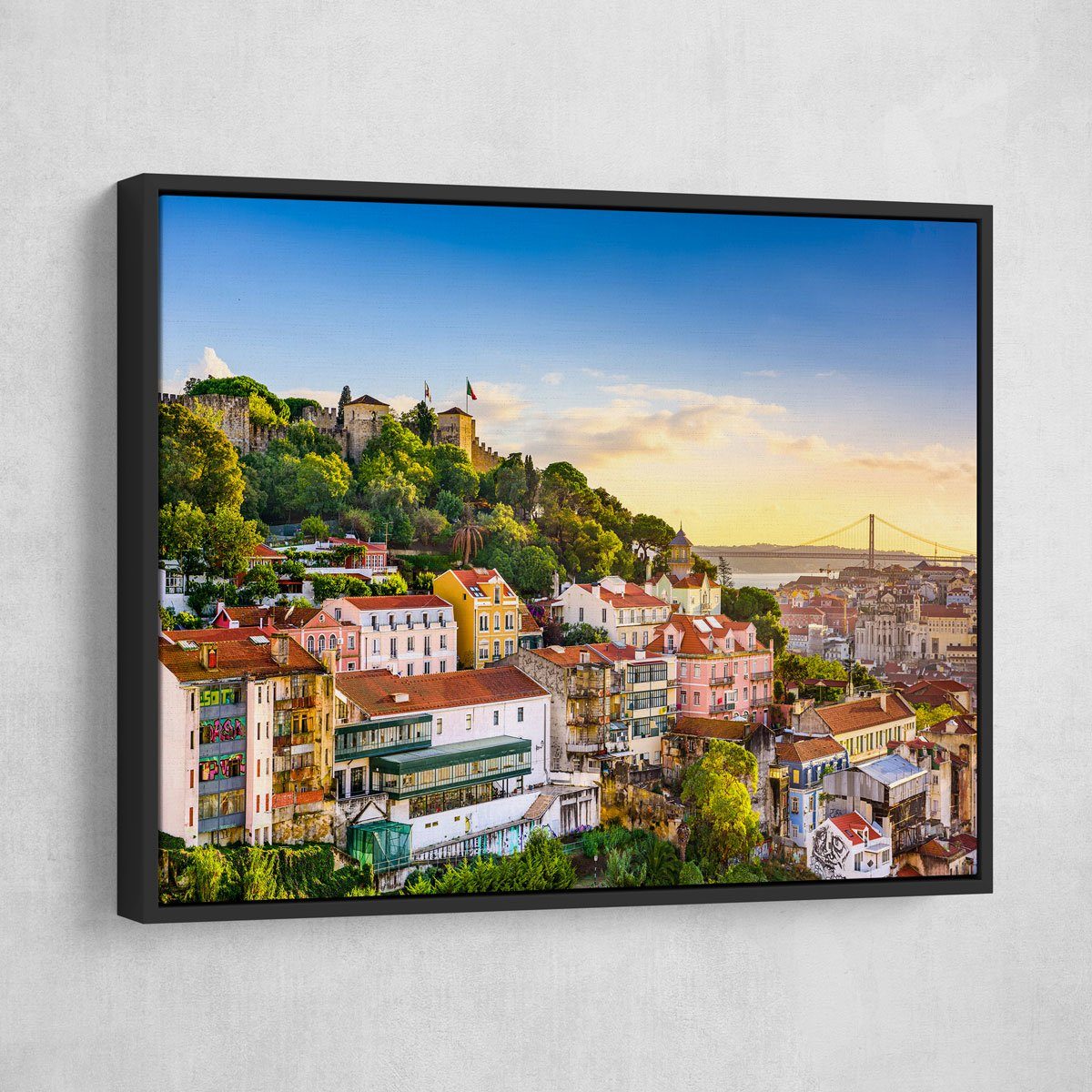 Lisbon Portugal Skyline - Amazing Canvas Prints