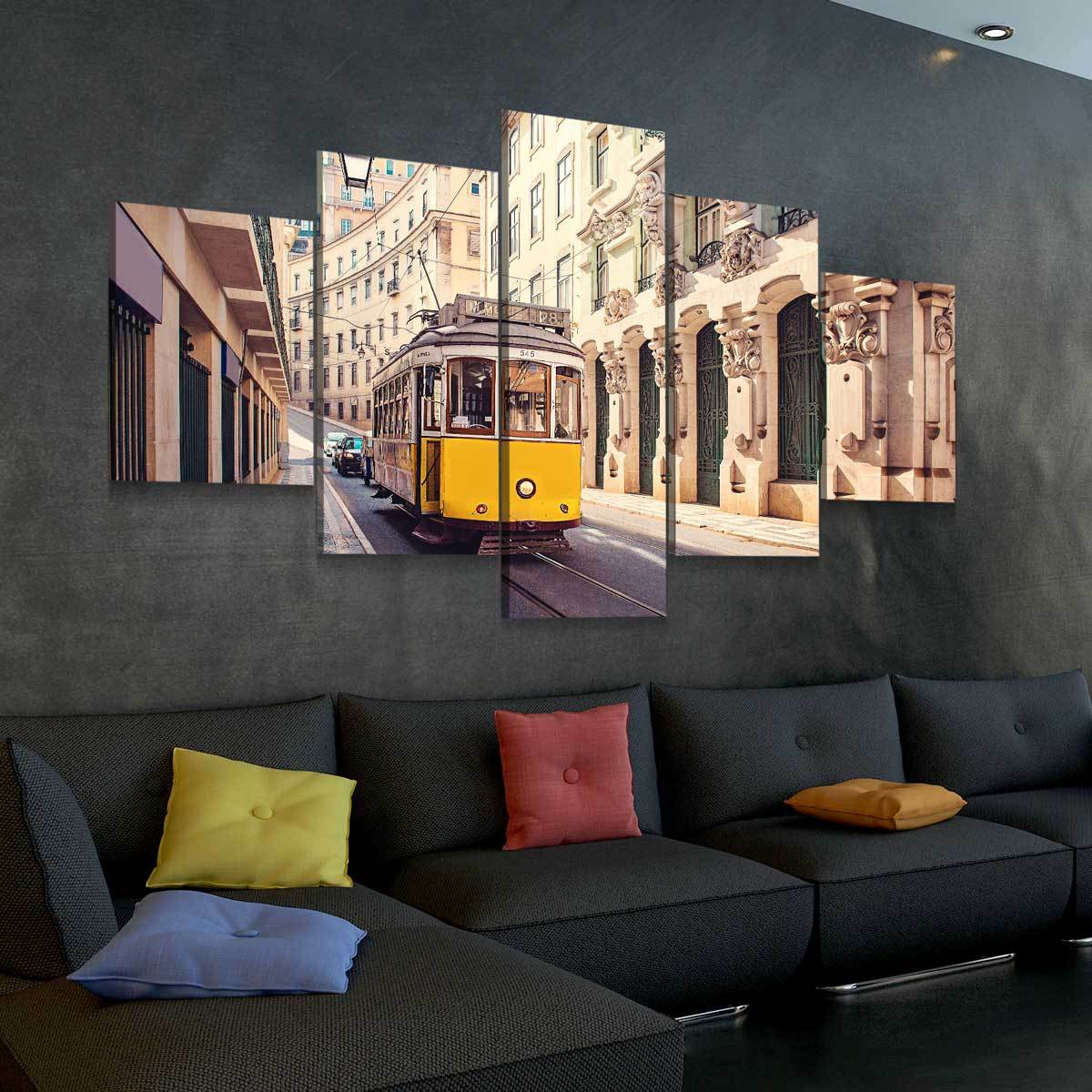 Lisbon Portugal Tram - Amazing Canvas Prints