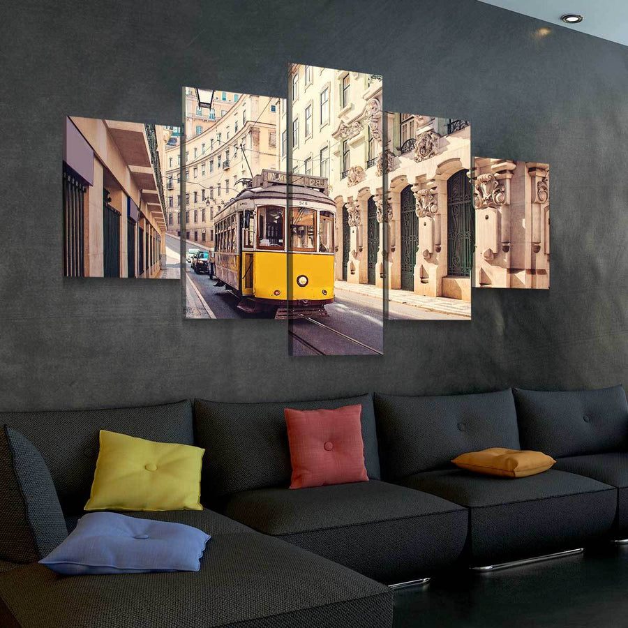 Lisbon Portugal Tram - Amazing Canvas Prints