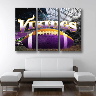 Minnesota Vikings V2 - Amazing Canvas Prints
