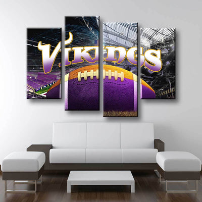 Minnesota Vikings V2 - Amazing Canvas Prints