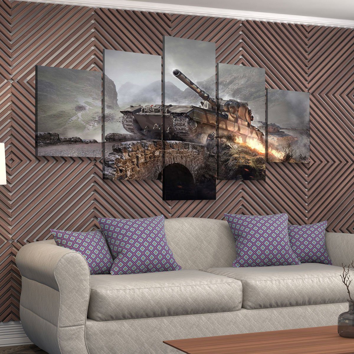 Army Tank - Amazing Canvas Prints