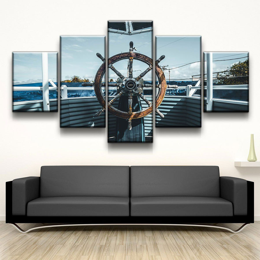 Ship Helm - Amazing Canvas Prints
