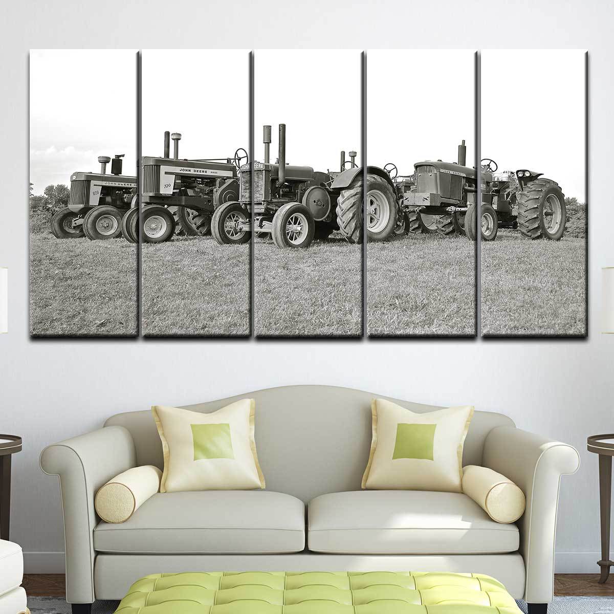 Classic John Deere Tractors - Amazing Canvas Prints
