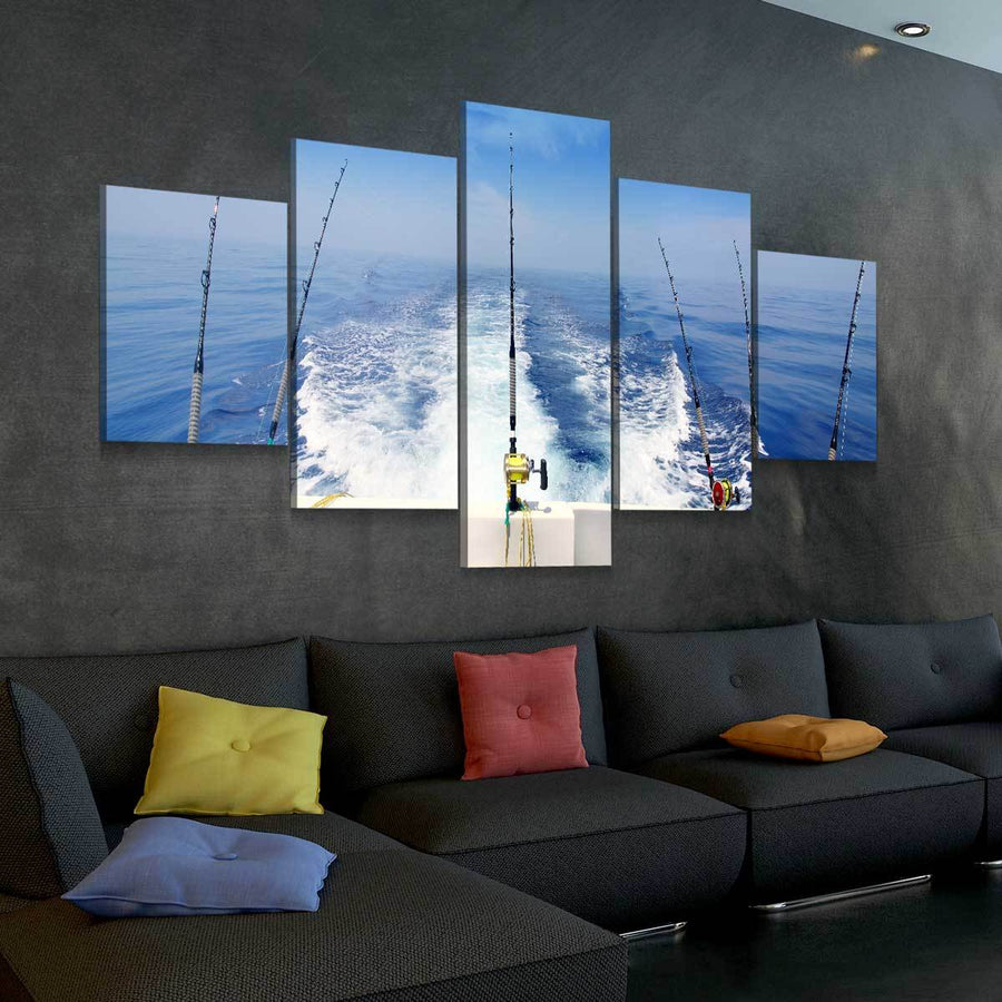 Deep Sea Fishing - Amazing Canvas Prints