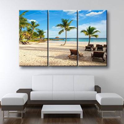 Limited Edition Tropical Island Beach - Amazing Canvas Prints