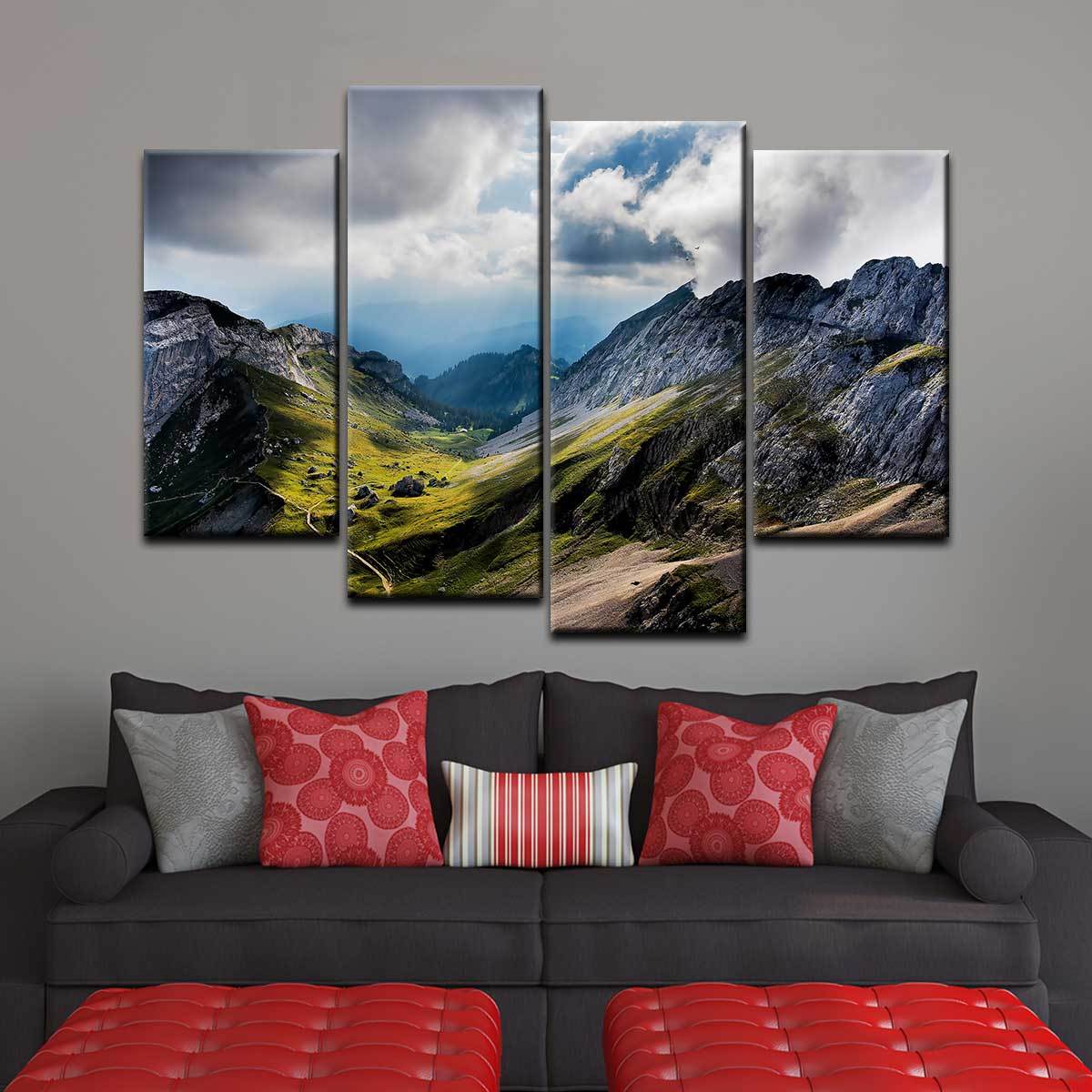 Mount Pilatus In Switzerland - Amazing Canvas Prints