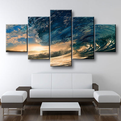 Ride The Wave - Amazing Canvas Prints