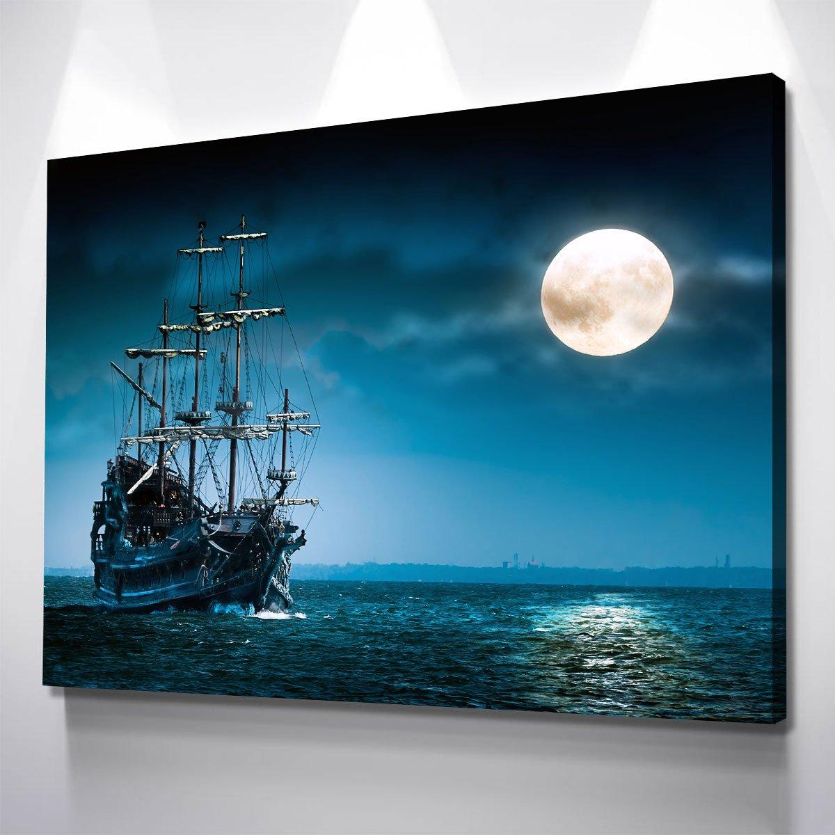 Ship In The Moonlight