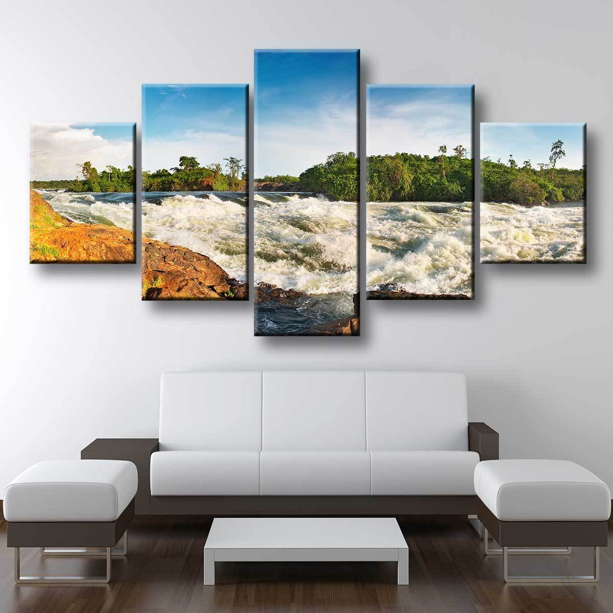 White Water Rapids - Amazing Canvas Prints