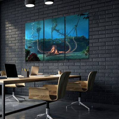 Sunken Ship - Amazing Canvas Prints