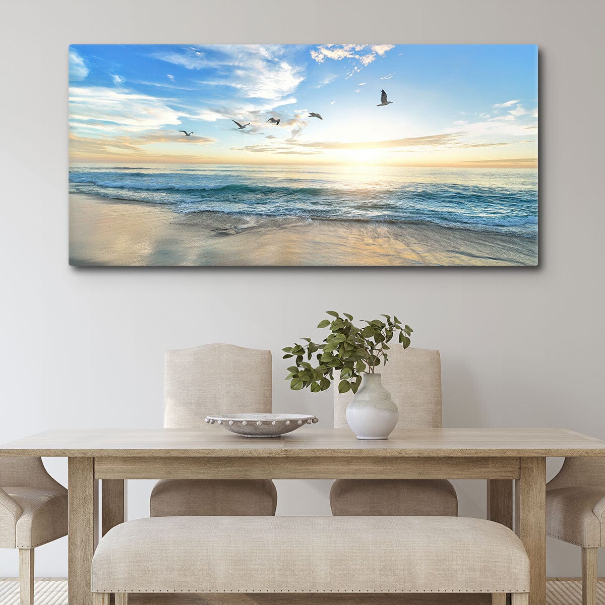 Sunrise Seagulls