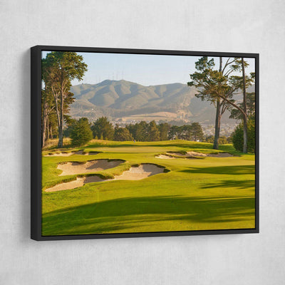 9th Hole At The California Golf Club of San Francisco - Amazing Canvas Prints