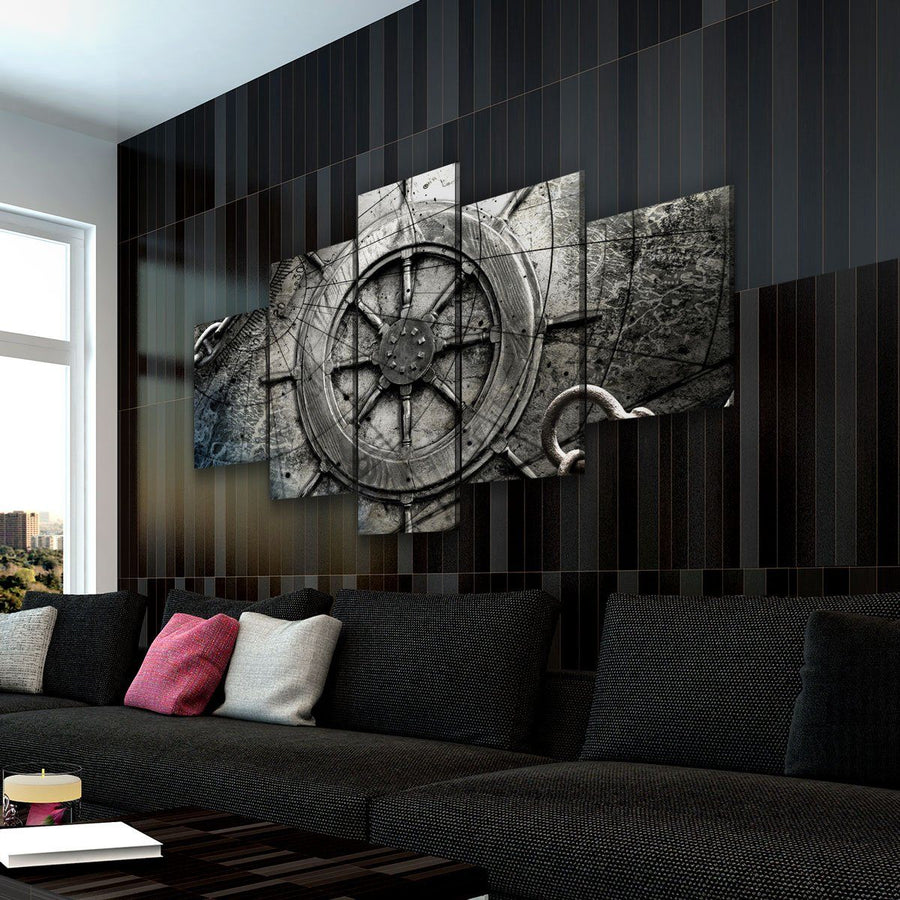 Vintage Nautical Collage V3 - Amazing Canvas Prints