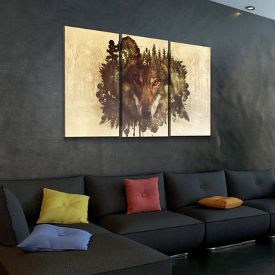 Woodland Wolf - Amazing Canvas Prints