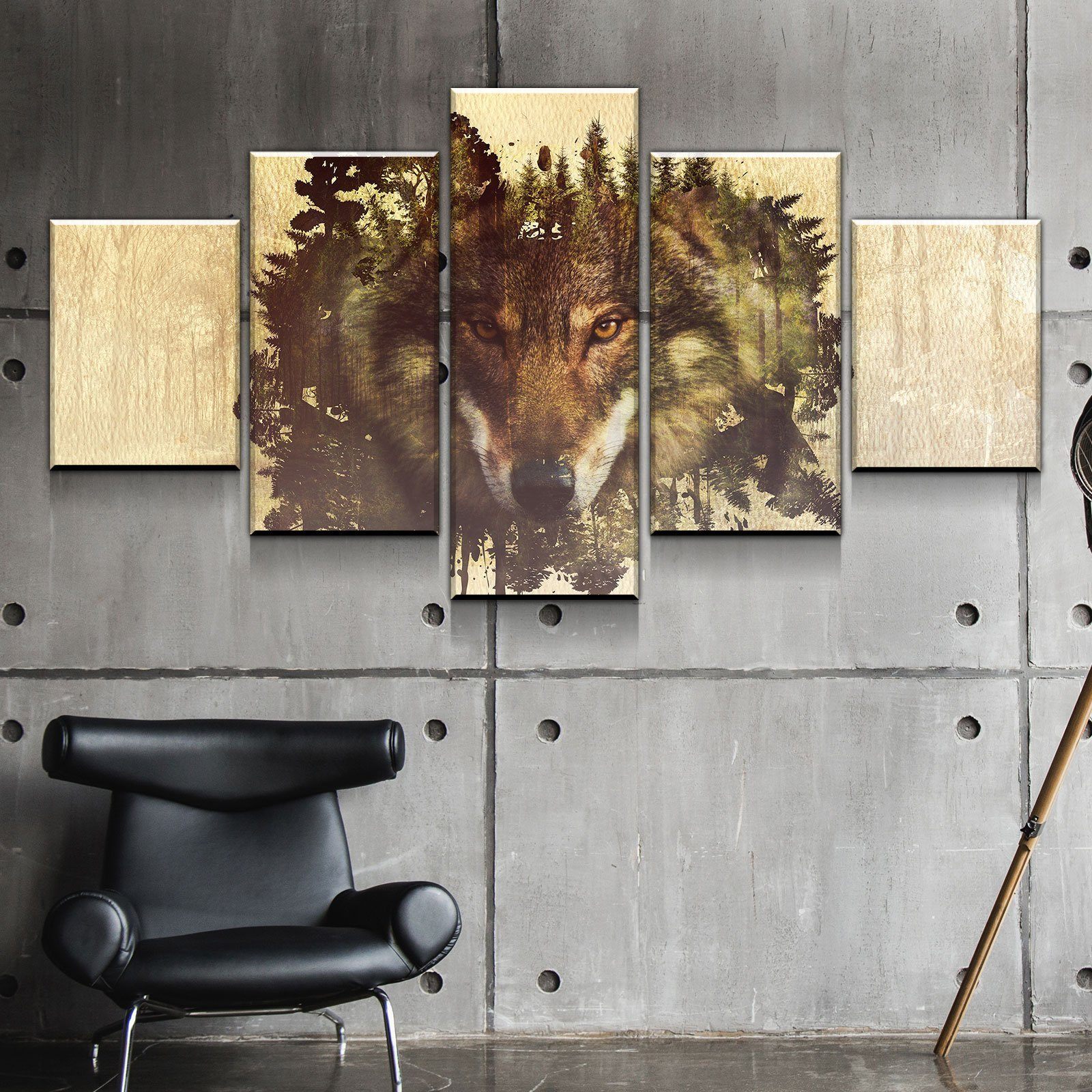 Woodland Wolf - Amazing Canvas Prints