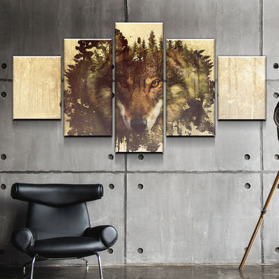 Woodland Wolf - Amazing Canvas Prints