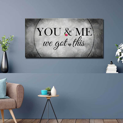 You And Me We Got This V8 - Amazing Canvas Prints