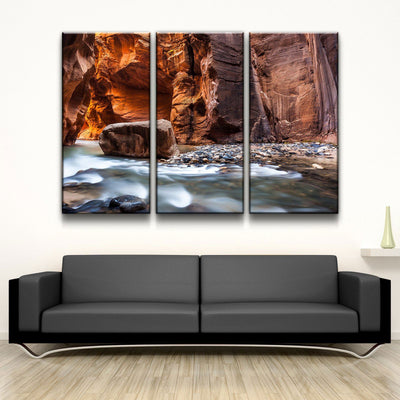 The Narrows of Zion Canyon - Amazing Canvas Prints