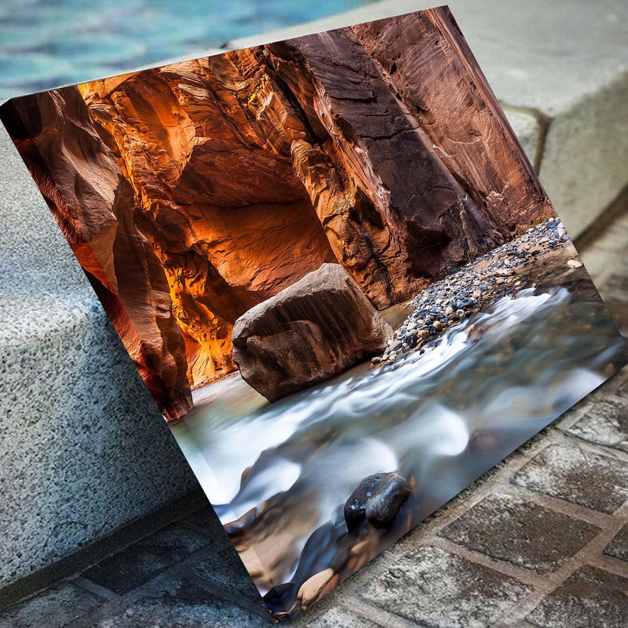 The Narrows of Zion Canyon - Amazing Canvas Prints