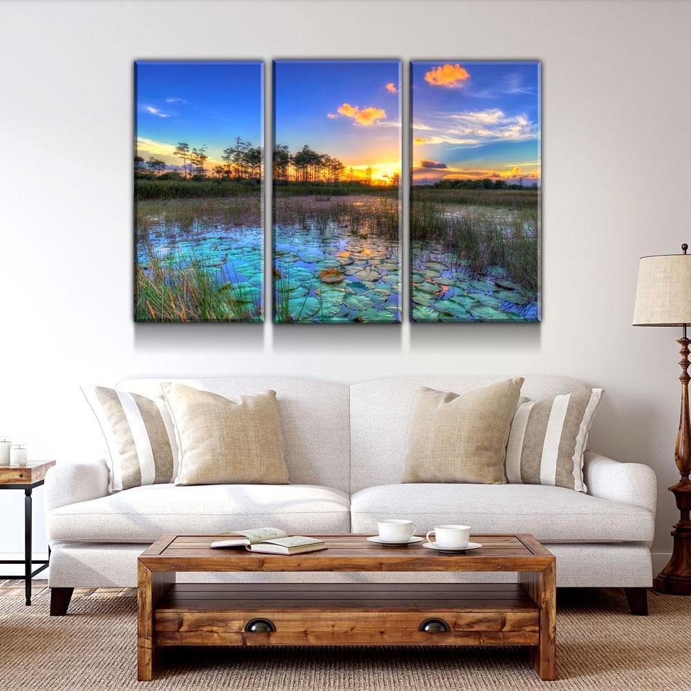 Palm Beach Gardens Sunset - Amazing Canvas Prints