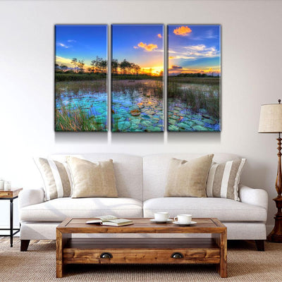 Palm Beach Gardens Sunset - Amazing Canvas Prints